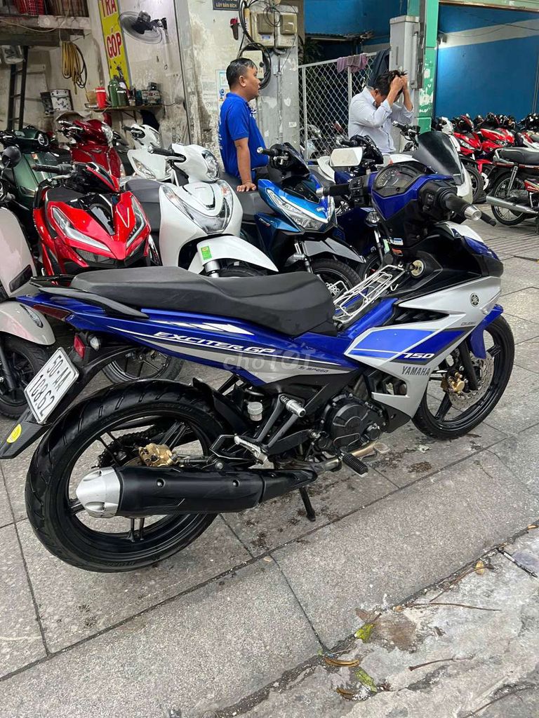 Yamaha Exciter 150 2017 Xanh Bạc