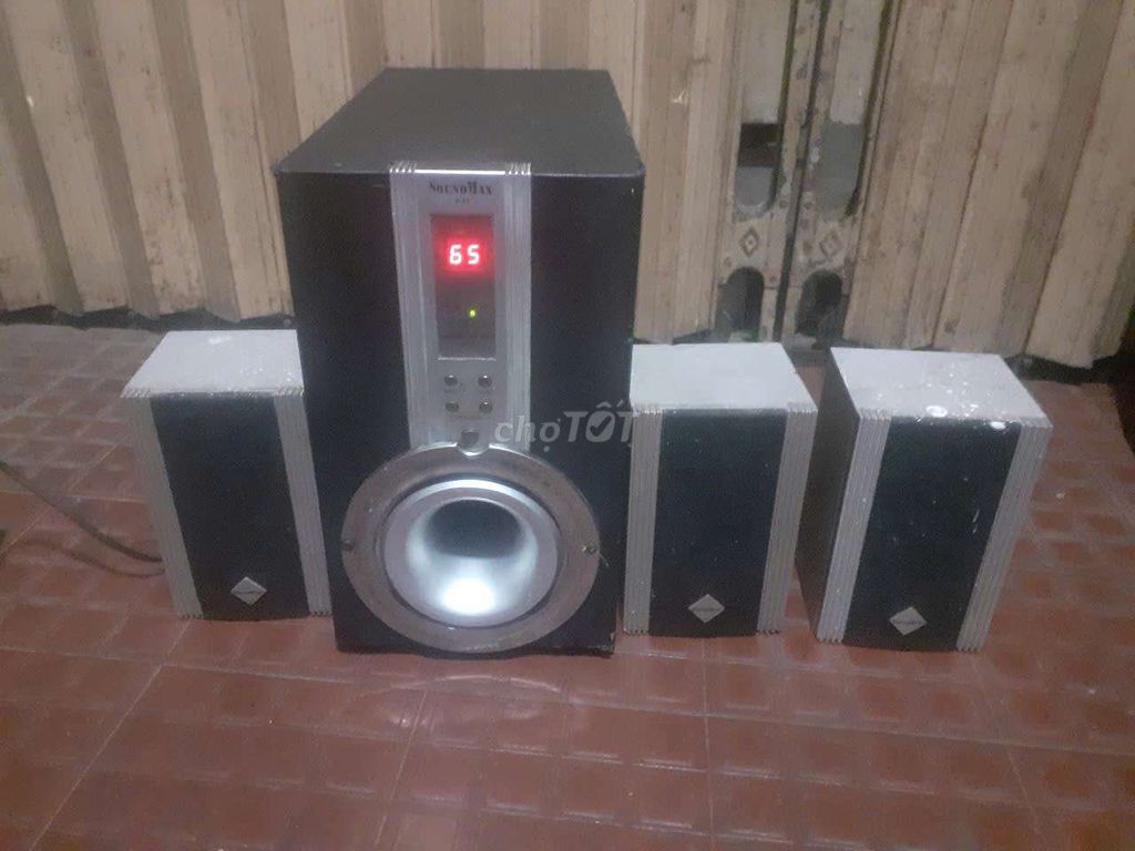 Sub,loa vi tính Soundmax có nguồn mà mất tiếng