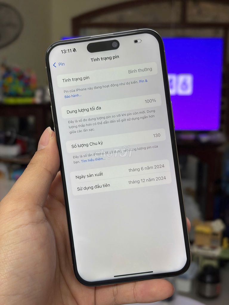 💖iphone 15 pro max quốc tế 256gb thay màn fhd 120h. Mua bán Điện thoại tại Quận Thanh Xuân Hà Nội được đăng bởi Thành Vũ Mobile hình 2