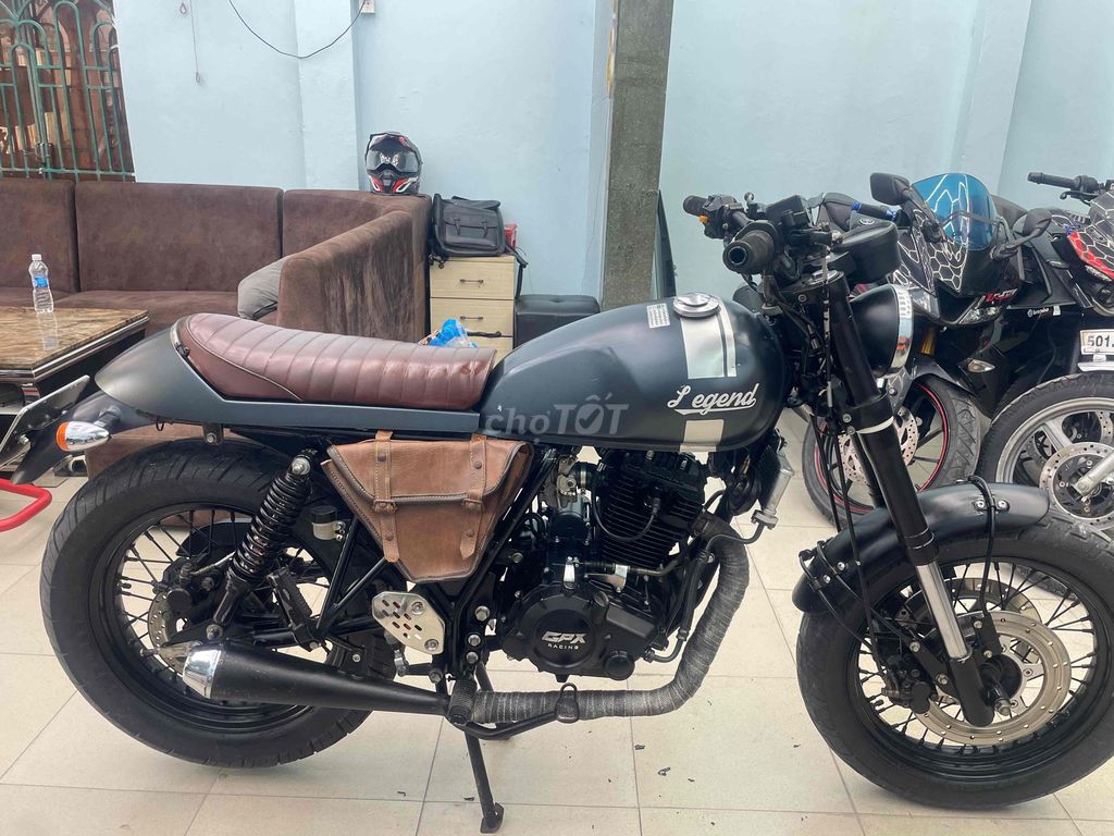 GPX Legend 200 máy zin biển số 75. Mua bán Xe máy tại Huyện Bình Chánh Tp Hồ Chí Minh được đăng bởi Phong Vũ hình 2