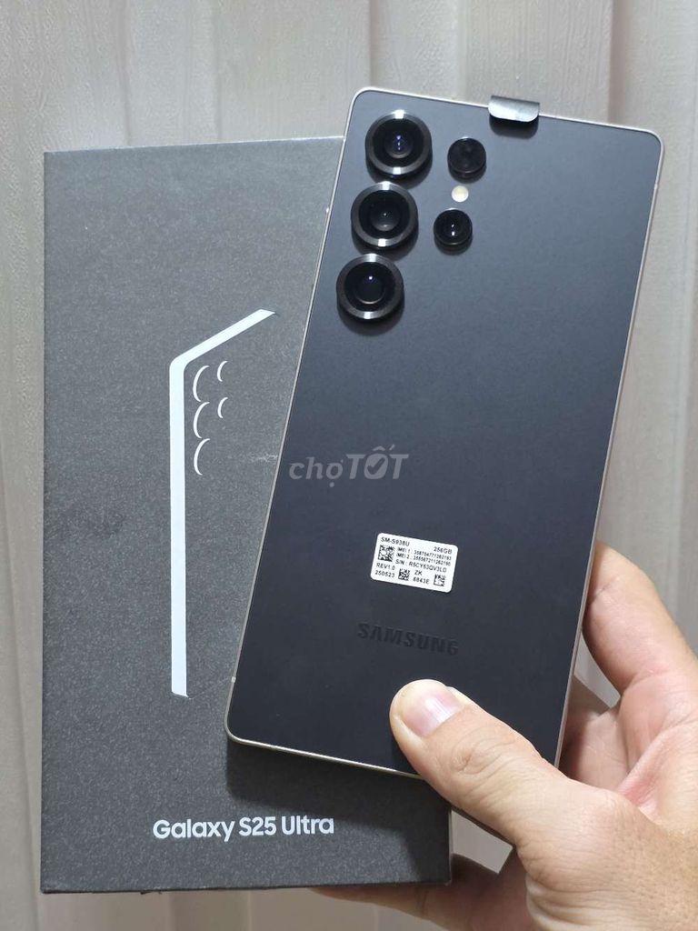 Samsung S25 Ultra 256GB Fullbox như mới chưa xài. Mua bán Điện thoại tại Quận 10 Tp Hồ Chí Minh được đăng bởi Đăng Khôi store hình 1