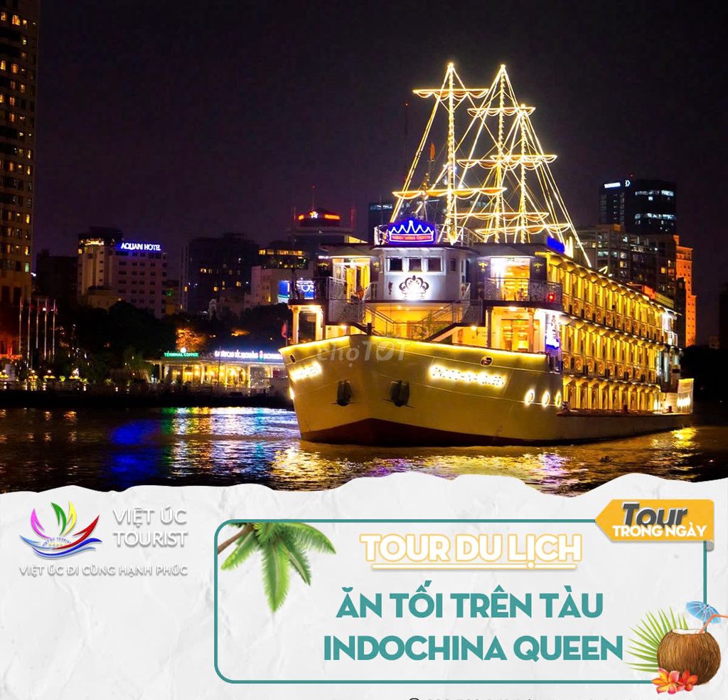 TRẢI NGHIỆM BỮA TỐI TRÊN DU THUYỀN INDOCHINA QUEEN