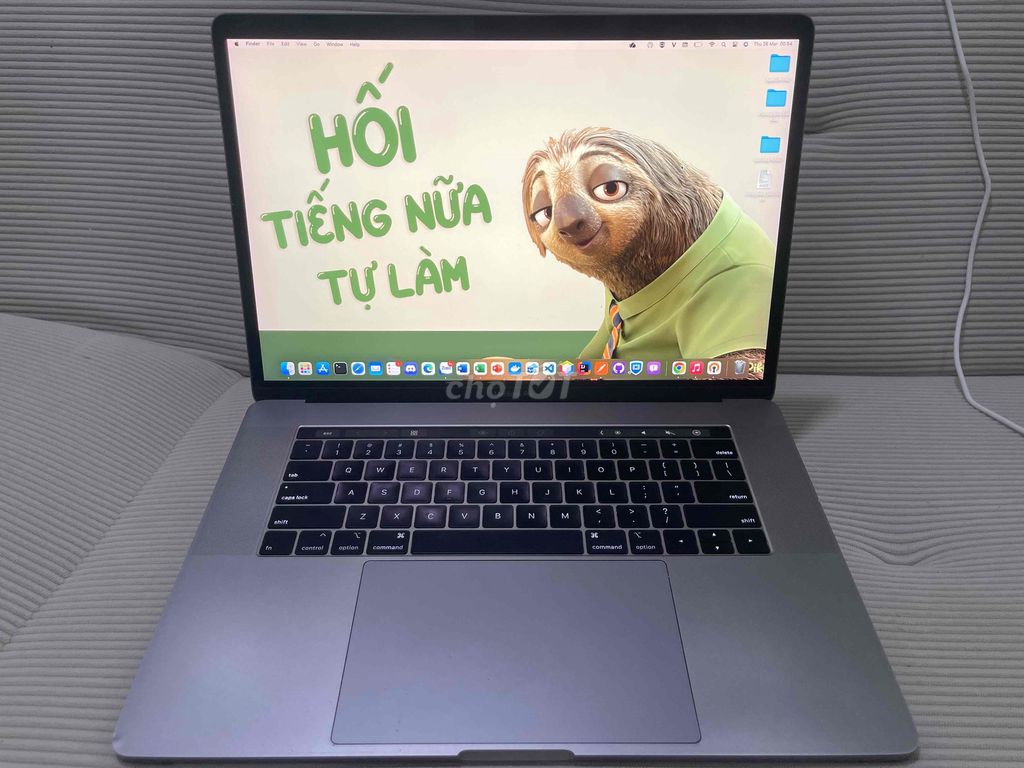 Apple Macbook Pro 2017 i7 15 inch 16GB/512GB. Mua bán Laptop tại Quận Gò Vấp Tp Hồ Chí Minh được đăng bởi Minh hình 1