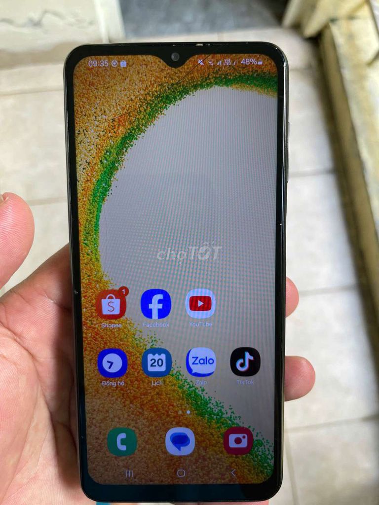Samsung A04s 64GB Đen Đã qua sử dụng. Mua bán Điện thoại tại Quận Bình Thuỷ Cần Thơ được đăng bởi Nguyên Bảo hình 1