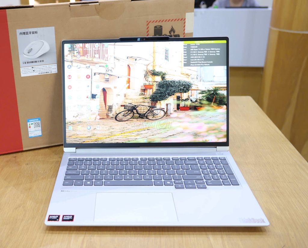 Thinkbook 16 G8+ 2026: R7/32GB/1TB/16" 3.2K, 165Hz. Mua bán Laptop tại Quận Hải Châu Đà Nẵng được đăng bởi TTCenter 484 NÚI THÀNH hình 1