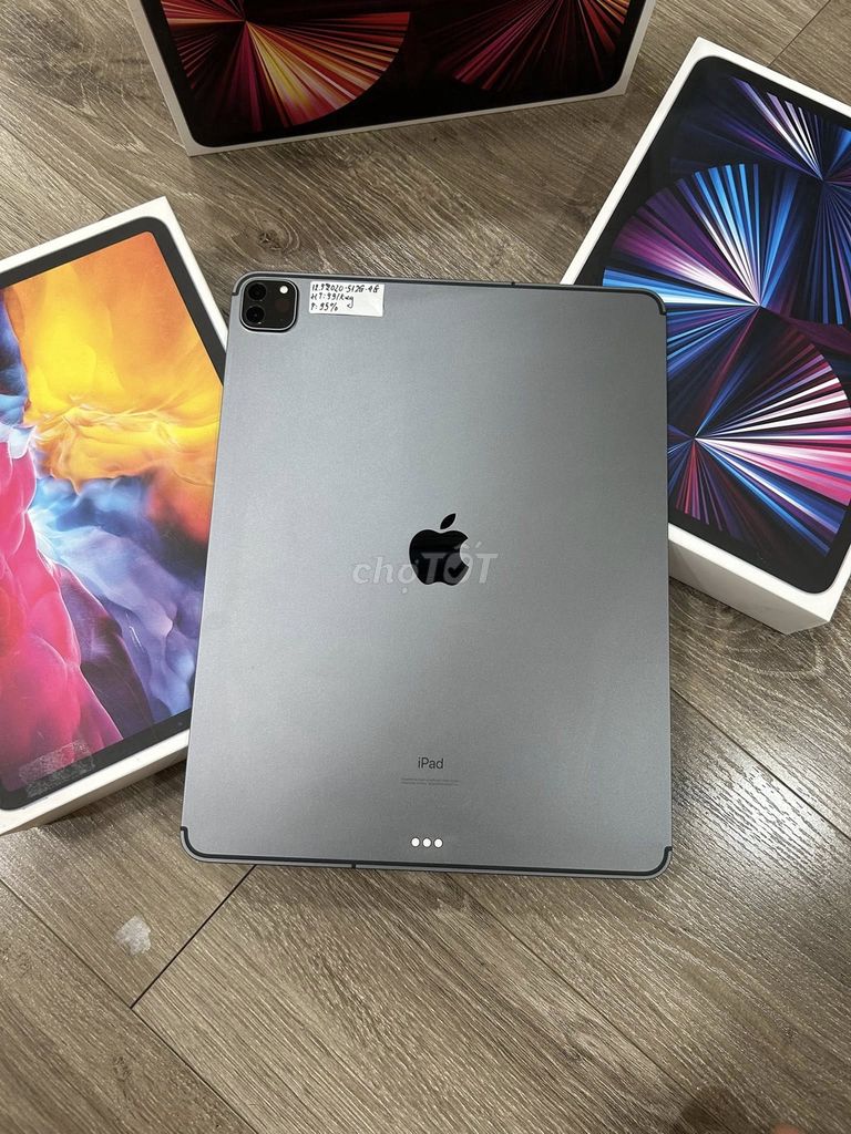 Pro 12.9'' (gen4) 512G 4G Grey 99% - Oder Mỹ. Mua bán Máy tính bảng tại Quận Đống Đa Hà Nội được đăng bởi Hoàng Điển Trai Long hình 2
