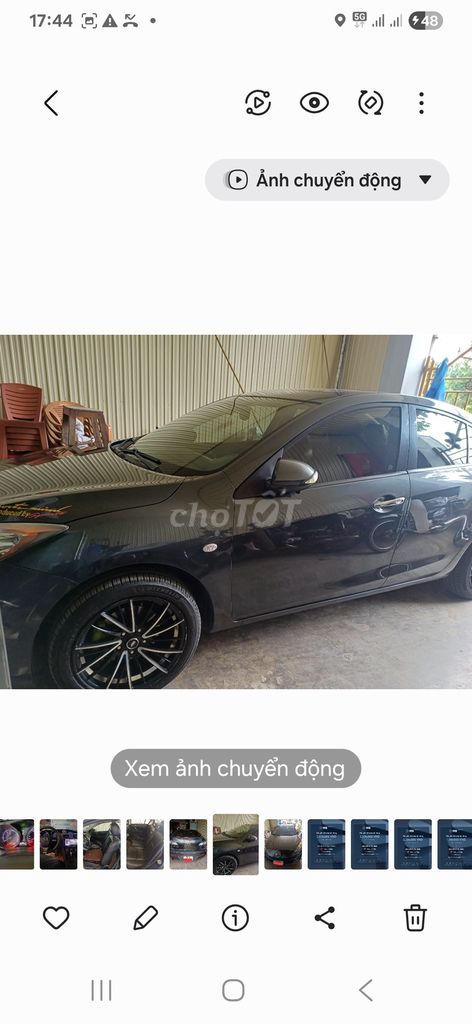 Mazda 3 Đen 150884 km. Mua bán Ô tô tại Thành phố Tam Kỳ Quảng Nam được đăng bởi Đào Duy Thanh hình 8