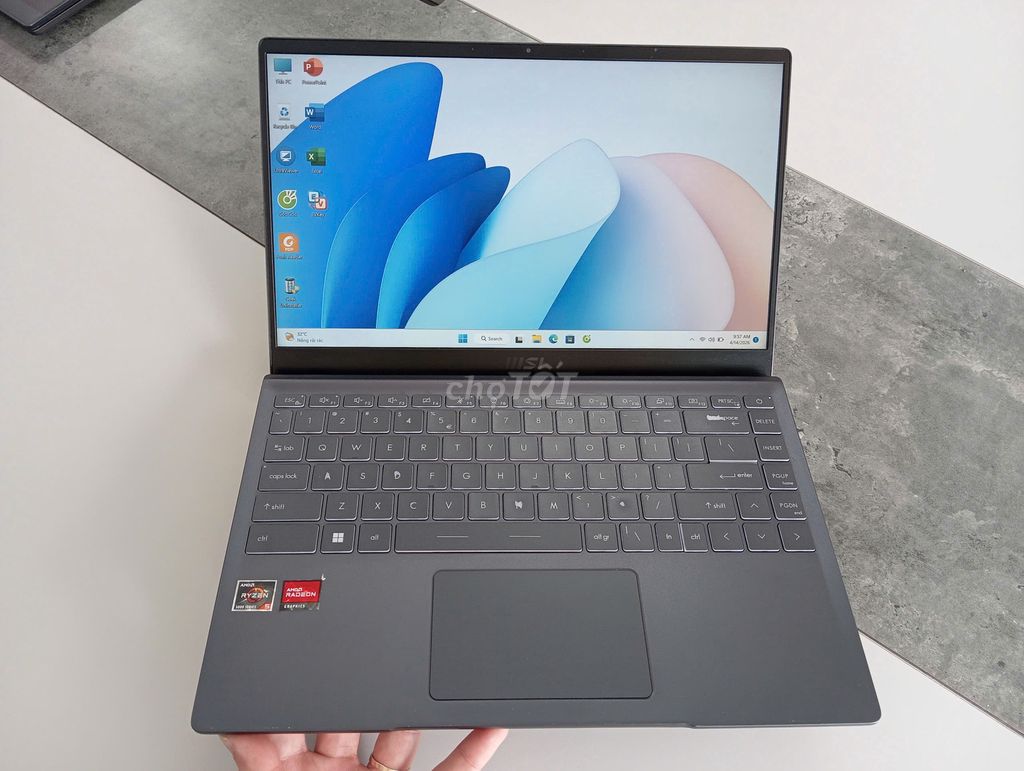 MSI Modern 14 B5M (Ryzen 5 / 8G / 512G / 14"fhd). Mua bán Laptop tại Thành phố Thủ Dầu Một Bình Dương được đăng bởi Laptop Hoàng Phát hình 1