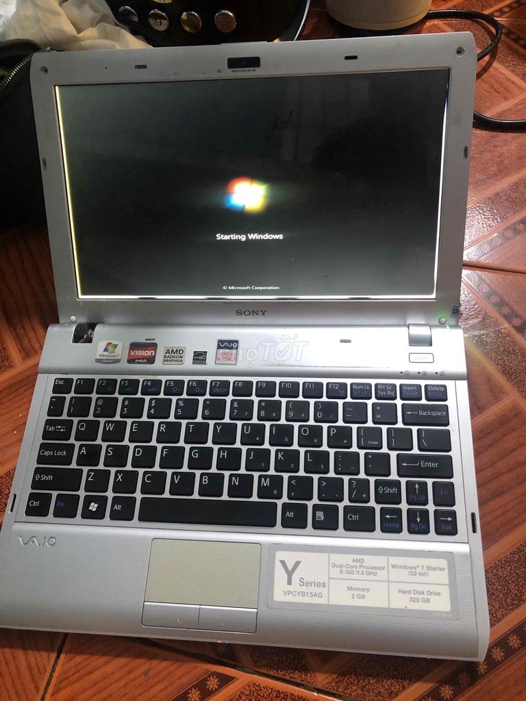 Sony VPCSB15AG AMD E-350 4GB/320GB. Mua bán Laptop tại Thành phố Thủ Đức Tp Hồ Chí Minh được đăng bởi Pham bang hình 1