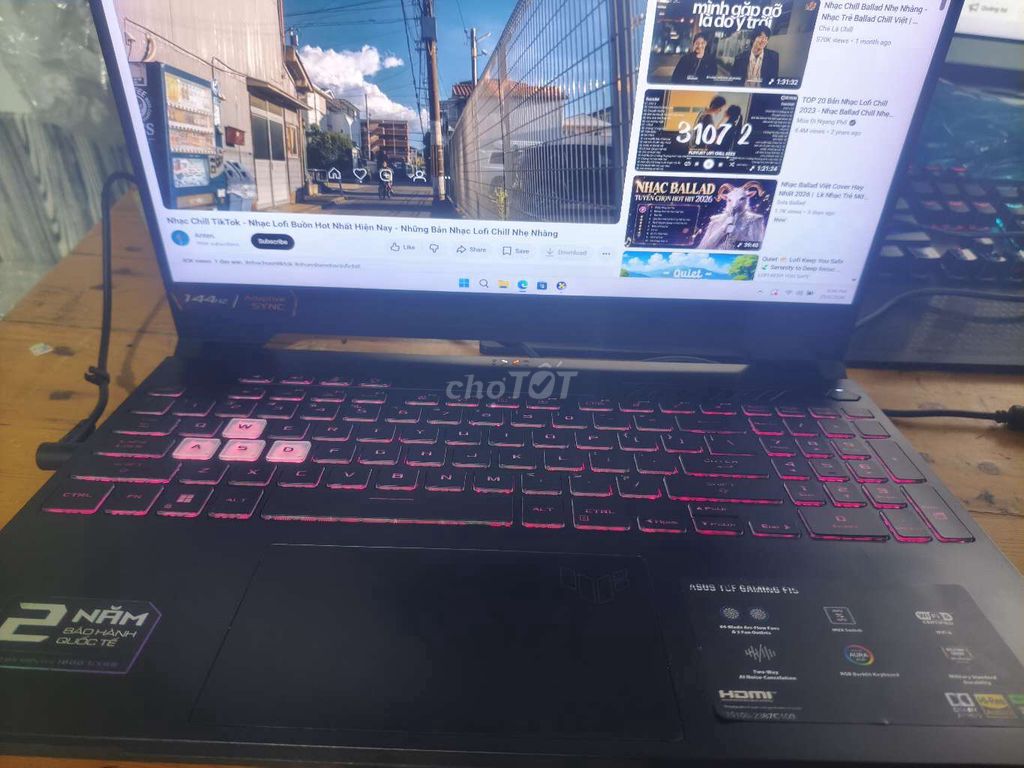 ASUS TUF Gaming A15 FA507RC Ryzen 7 6800H. Mua bán Laptop tại Thành phố Buôn Ma Thuột Đắk Lắk được đăng bởi Tin Học Ngân Hà hình 1