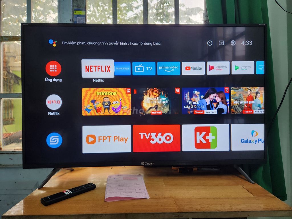 có 1 bán rẻ:smart tv 43in,xài giọng nói