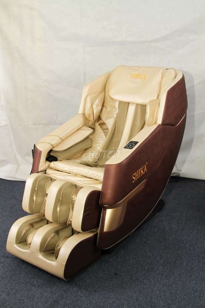 Ghế massage Shika SK 206 Nâu Kem. Mua bán Bàn ghế tại Quận 6 Tp Hồ Chí Minh được đăng bởi Lê Hằng  hình 1