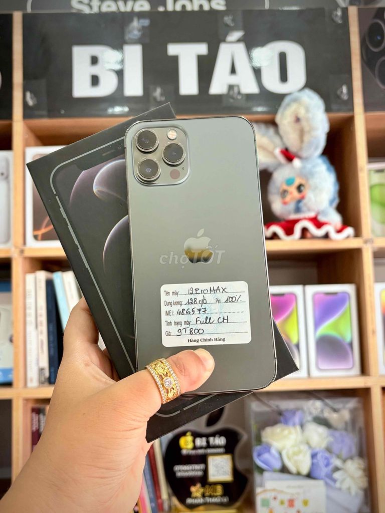 iPhone 12 Pro Max 128GB (Có Trả Góp). Mua bán Điện thoại tại Thành phố Long Xuyên An Giang được đăng bởi Bi Táo Store hình 1