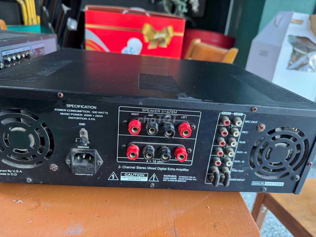 Amply DDB Audio DA - 888M Đen. Mua bán Tivi, Âm thanh tại Thành phố Thủ Dầu Một Bình Dương được đăng bởi Mr Truong hình 1