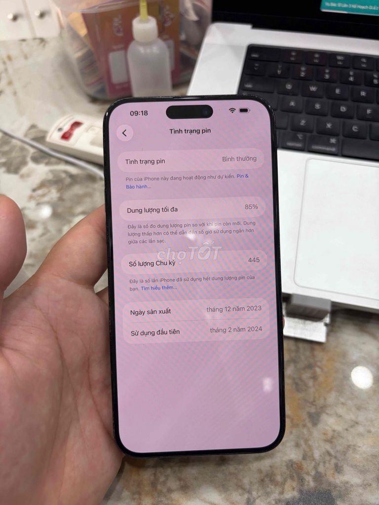 iPhone 15 Pro Max 1TB Đen Mỹ. Mua bán Điện thoại tại Huyện Thanh Trì Hà Nội được đăng bởi Đoàn Xuân Tùng hình 1