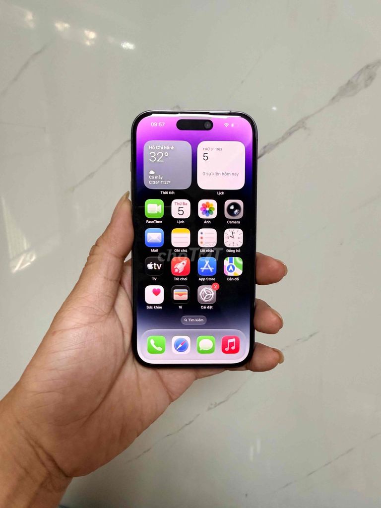 Iphone 14 Pro 128gb Tím Qte Mã LL Esim Nguyên zin. Mua bán Điện thoại tại Quận 6 Tp Hồ Chí Minh được đăng bởi Laptop Phương Nghi hình 1