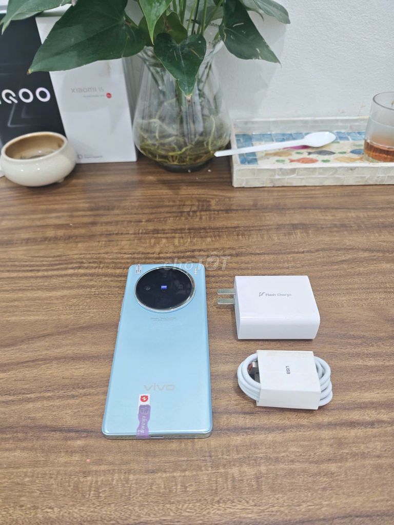 Vivo X100 5G Xanh 12/256 sạc 80w có ship COD. Mua bán Điện thoại tại Quận Hoàng Mai Hà Nội được đăng bởi Trần Ngọc Hiếu hình 1