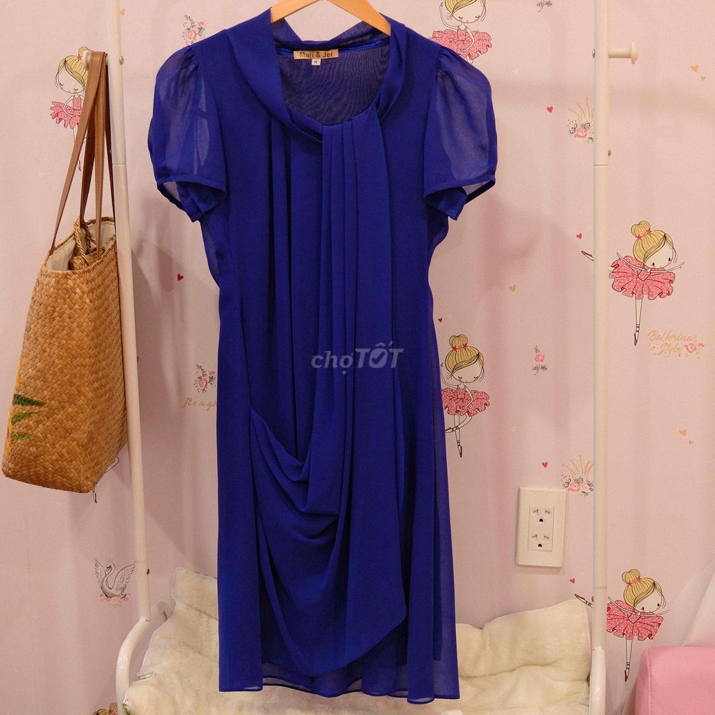 Đầm Mari & Jei Nữ Xanh M 95% pass. Mua bán Quần áo tại Quận 6 Tp Hồ Chí Minh được đăng bởi Thriftshop Ifla hình 1