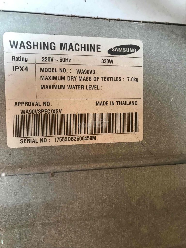 Cần mua máy giặt samsung WA90V3 (hư cũng mua)