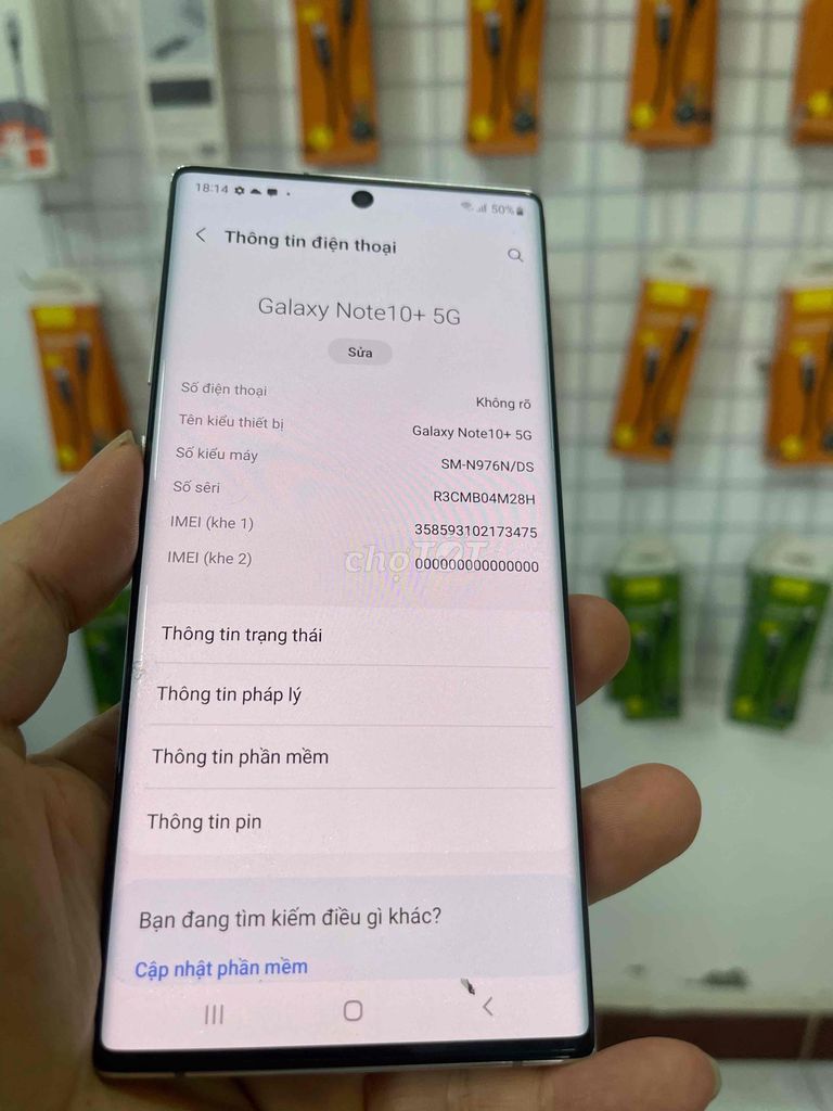 Samsung Galaxy Note 10+ 5G 12GB/256GB Bạc. Mua bán Điện thoại tại Quận Hoàng Mai Hà Nội được đăng bởi hong phuc hình 1