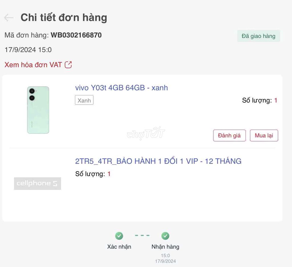 Vivo y03t 4gb 64gb xanh. Mua bán Điện thoại tại Quận Nam Từ Liêm Hà Nội được đăng bởi Nhi Nguyễn hình 4