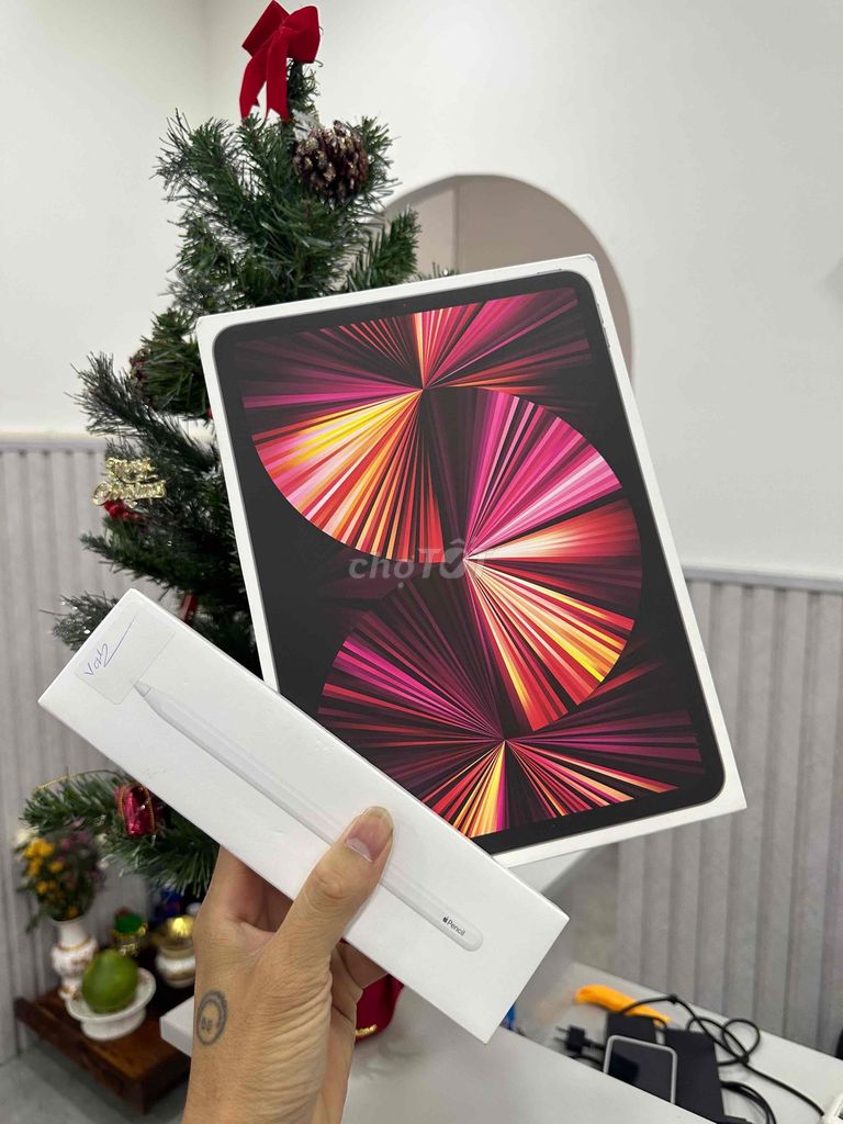 Bán Ipad pro m1 128gb wiif fullboxx 99% zin nguyên