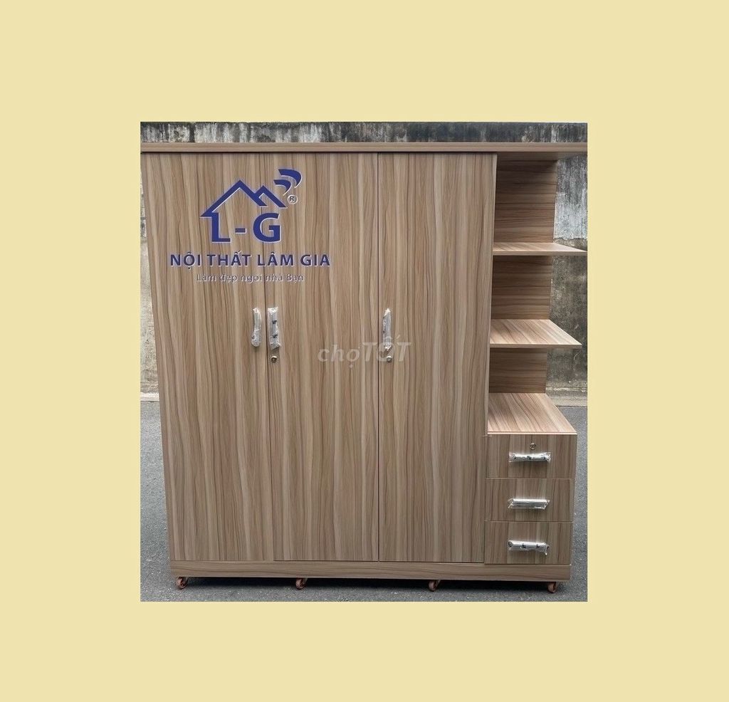 TỦ QUẦN ÁO GỖ MDF +TỦ QUẦN ÁO GỖ MDF/ TỦ GỖ MDF/TỦ