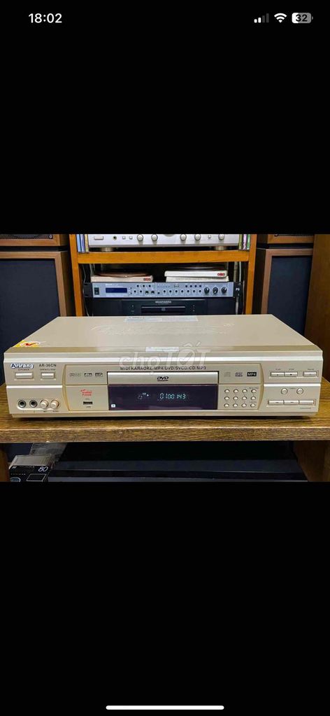 Đầu đĩa Karaoke Arirang AR-36CN Vàng kem.. Mua bán Tivi, Âm thanh tại Huyện Mỹ Xuyên Sóc Trăng được đăng bởi Kiệt hình 1