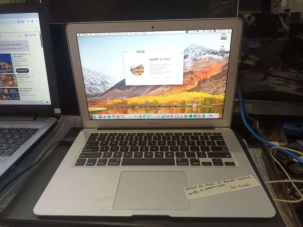 Macbook Air 2014 i5 ram4gb ssd120g màn 13.3. Mua bán Laptop tại Quận Hải Châu Đà Nẵng được đăng bởi NGUYỄN ĐĂNG LÝ hình 1