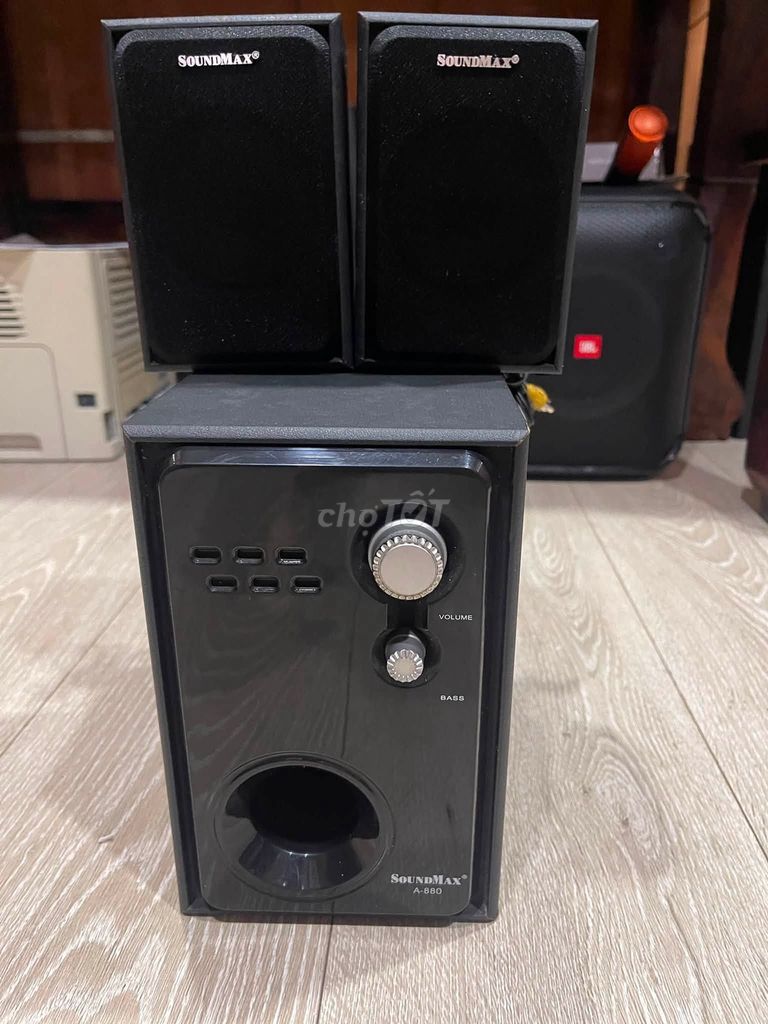 Loa vi tính SoundMax A880 Đen Đã sử dụng. Mua bán Tivi, Âm thanh tại Quận 5 Tp Hồ Chí Minh được đăng bởi Hội Đồ Điện Tử hình 1