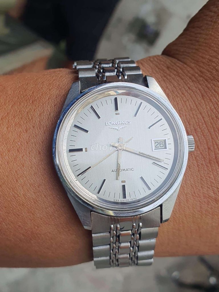 Automatic Thụy Sỹ 1955 - Dây Hạt Gạo - Size 35