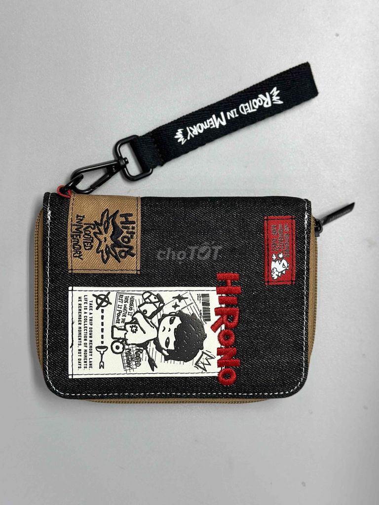 Ví Hirono Echo Ono POPMART Vải Đen Nâu. Mua bán Túi xách tại Quận 3 Tp Hồ Chí Minh được đăng bởi Thanh Nhi hình 1