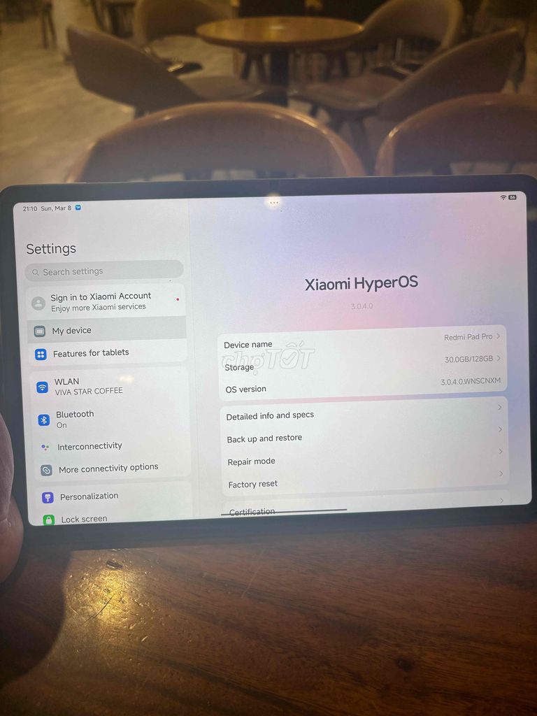 E cần pass Redmi Pad Pro. Mua bán Máy tính bảng tại Quận 7 Tp Hồ Chí Minh được đăng bởi Hải Luân hình 1