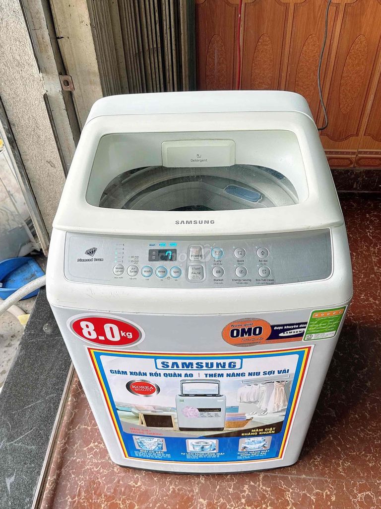Máy giặt Samsung 8kg Trắng. Mua bán Máy giặt tại Thành phố Buôn Ma Thuột Đắk Lắk được đăng bởi Tuấn tú hình 1