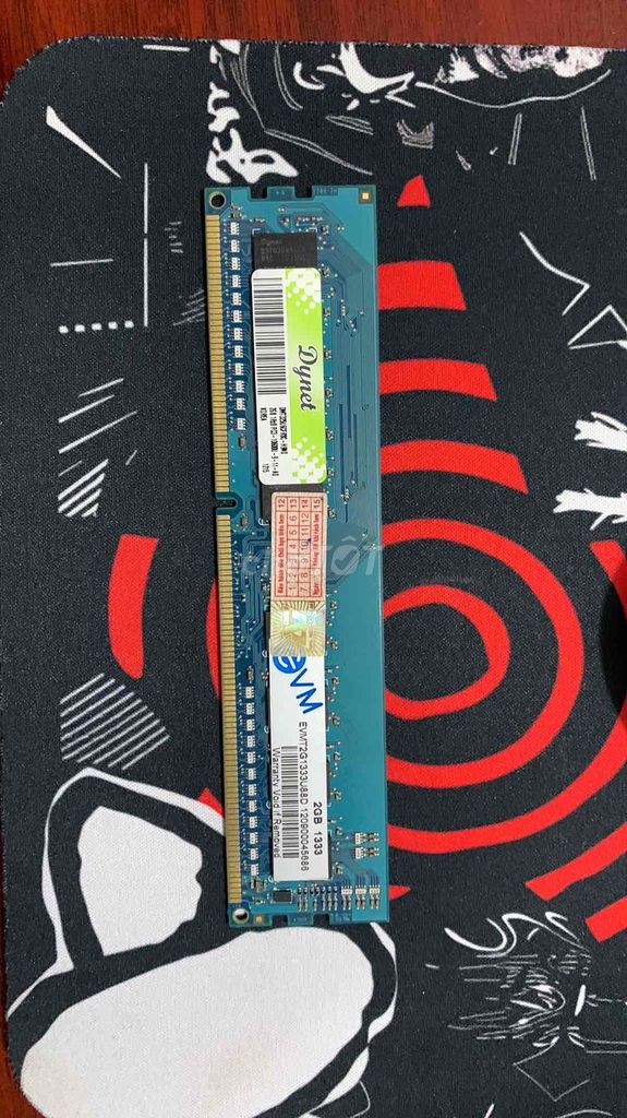 RAM Dynet DDR3 2GB 1333MHz Xanh. Mua bán Linh kiện (RAM, Card...) tại Huyện Cao Lộc Lạng Sơn được đăng bởi Lương Hoàng hình 1