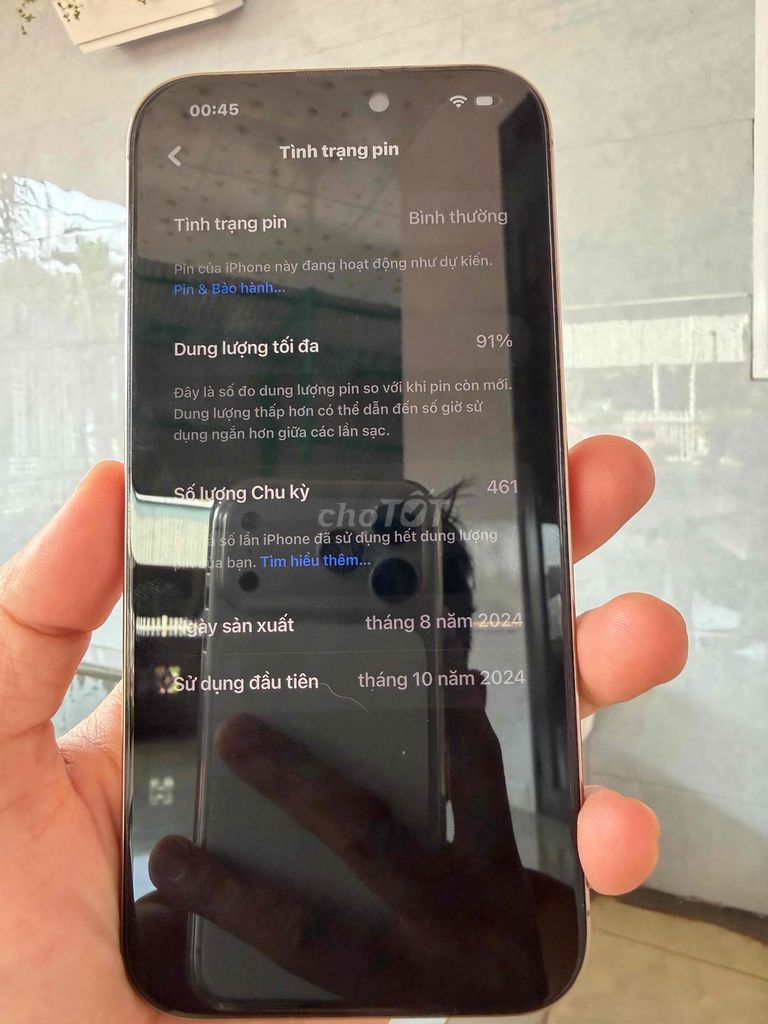 iPhone 16 Pro Max 256GB Vàng đồng. Mua bán Điện thoại tại Huyện Krông Pắc Đắk Lắk được đăng bởi Ken Ken hình 1
