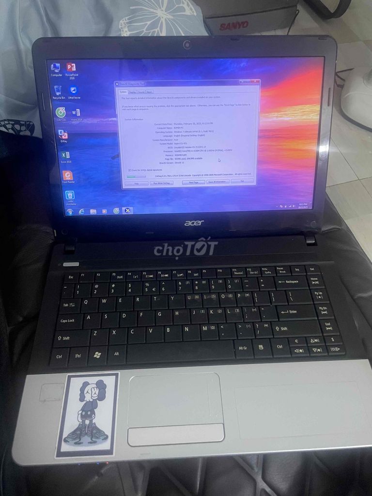 Laptop acer i5 3230m ram 4g hdd 320gb