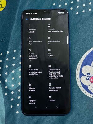 dư dùng cần bán realme 5