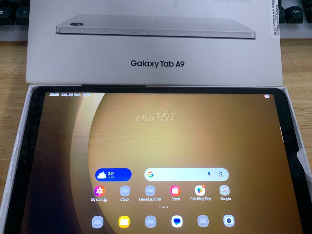 Samsung Galaxy Tab A9 bạc 8GB/128GB fullbox còn bh. Mua bán Máy tính bảng tại Thành phố Thủ Đức Tp Hồ Chí Minh được đăng bởi Peter Pan hình 1