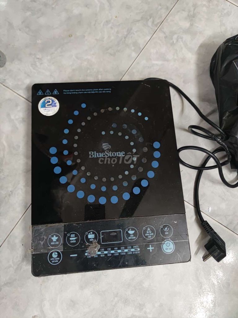 Bếp từ BlueStone Đen 2100W. Mua bán Bếp, lò, đồ điện nhà bếp tại Huyện Gia Lâm Hà Nội được đăng bởi Mạnh  hình 1