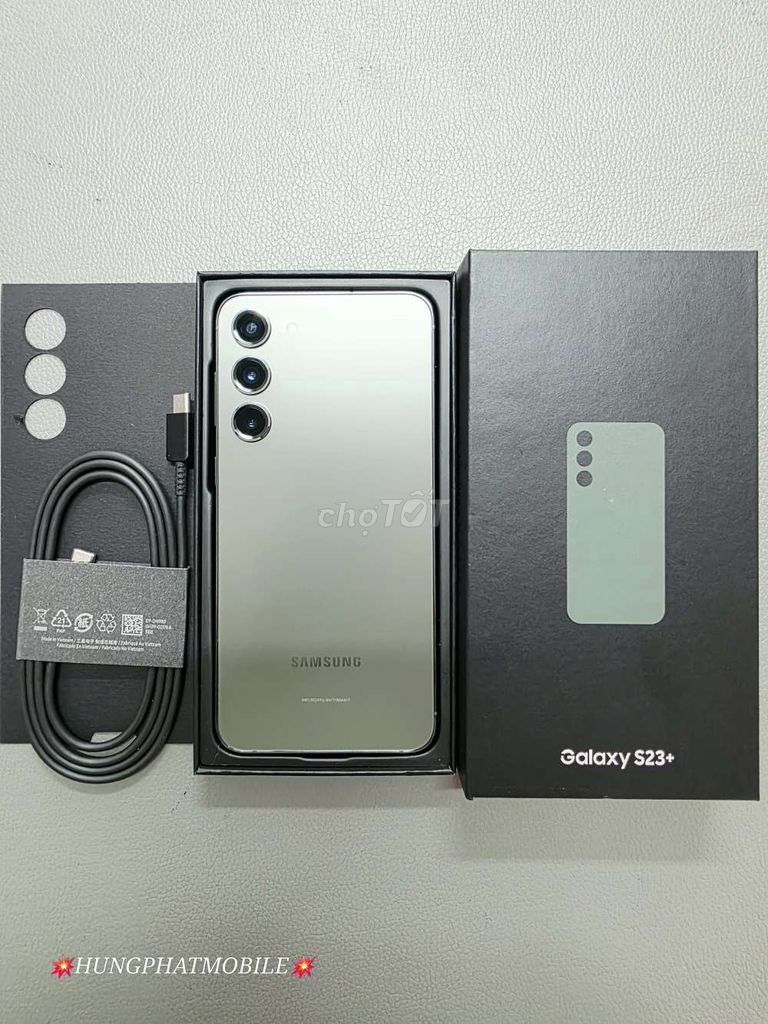 S23 PLUS-5G BẢN CTY SSVN 2 SIM FULBOX ZIN KENG NÉT. Mua bán Điện thoại tại Quận Đống Đa Hà Nội được đăng bởi HƯNG PHÁT Mobile hình 1