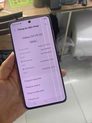 Samsung Galaxy S21 FE 5G 128GB Tím