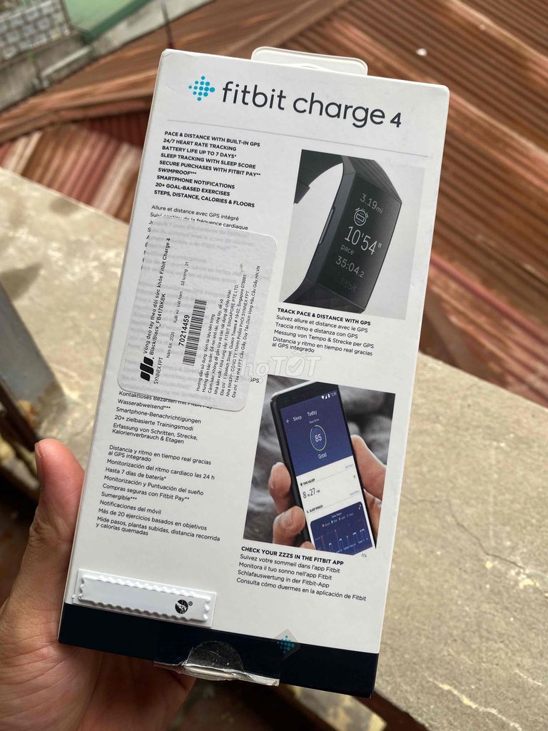 Fitbit charge 4 fullbox đẹp 95%