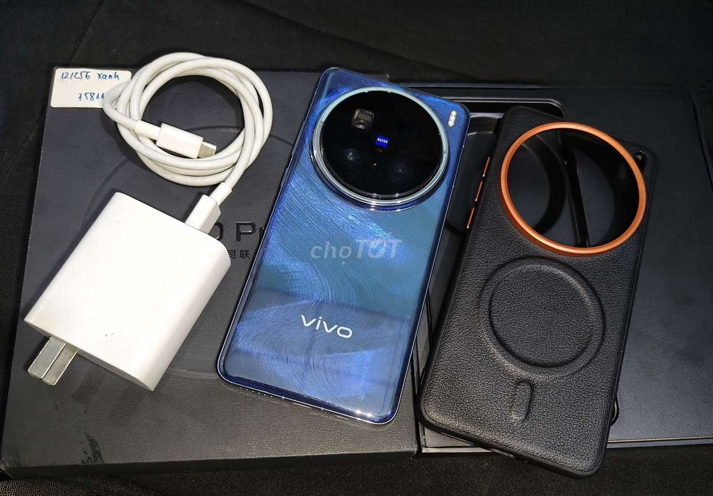 Vivo X200 Pro Sapphire 12GB/256GB Xanh 97%. Mua bán Điện thoại tại Thành phố Thuận An Bình Dương được đăng bởi dat thanh hình 1
