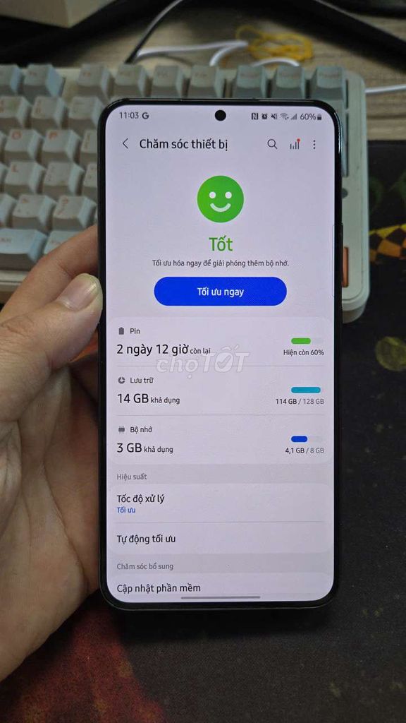 Samsung Galaxy S22+ 128GB Đen Mỹ. Mua bán Điện thoại tại Quận Ba Đình Hà Nội được đăng bởi Duc Minh hình 1