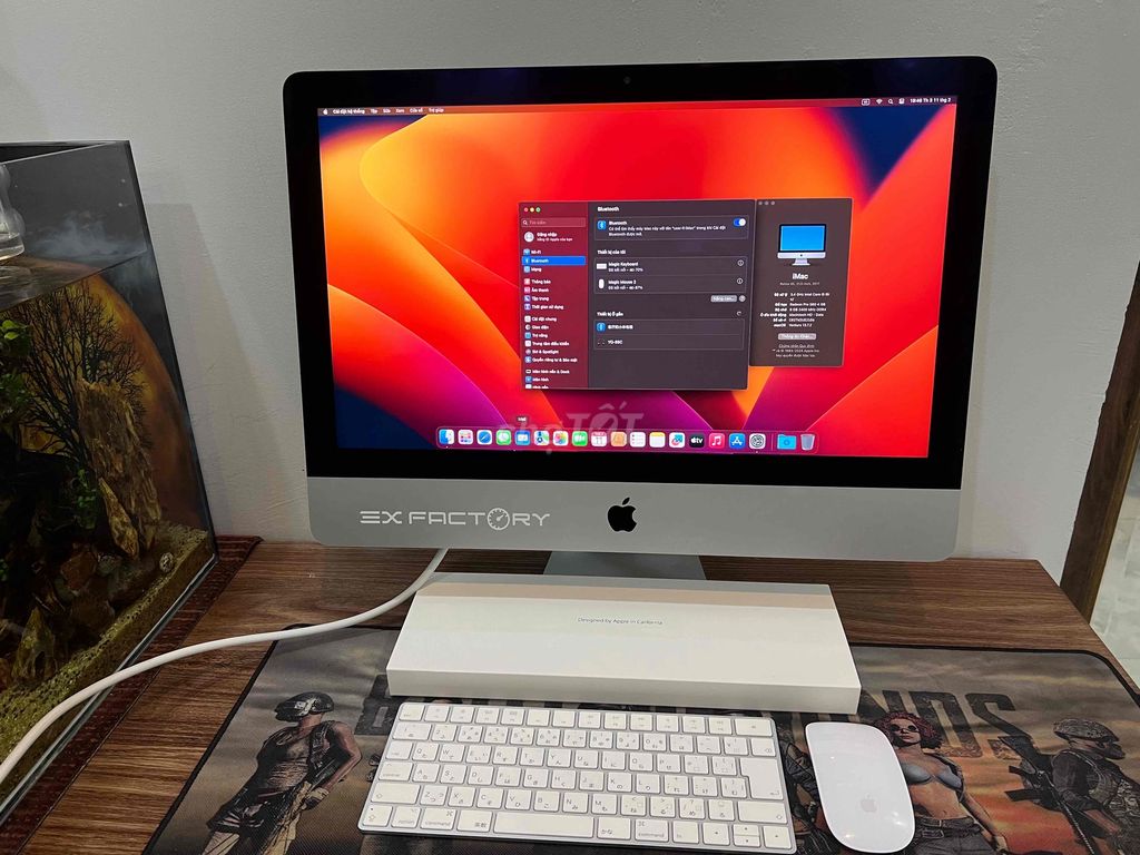 Imac 2017 21.6 inch 4k bản xuất nhật