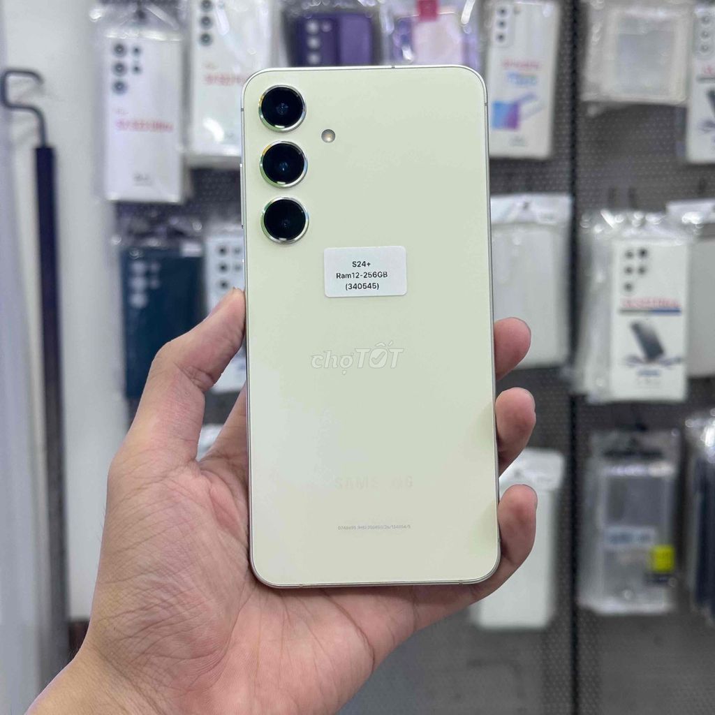 🚀 Samsung S24 Plus 256GB Vàng Amber | Có Trả Góp. Mua bán Điện thoại tại Quận Ngô Quyền Hải Phòng được đăng bởi minmobile HP hình 1