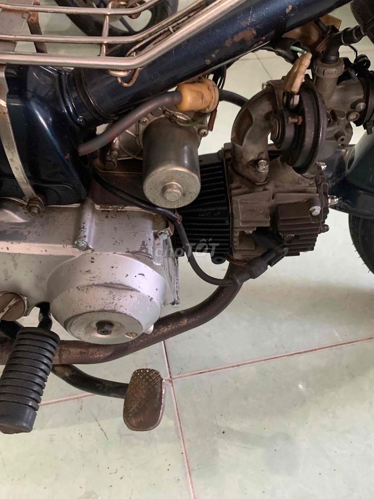 Honda Super Cub 1990 70cc Xanh đậm. Mua bán Xe máy tại Huyện Châu Thành Bến Tre được đăng bởi nguyen van trung hình 4