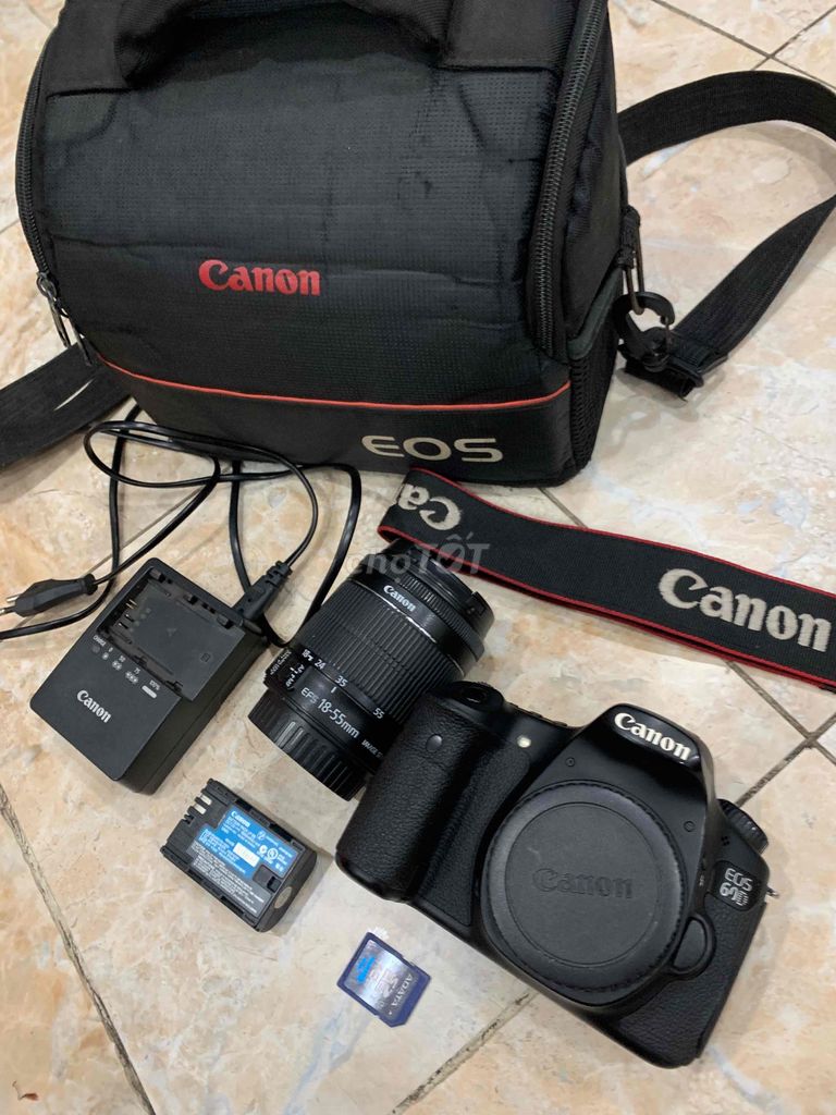 Bộ Canon 60D + Lens Kit 18-55 STM