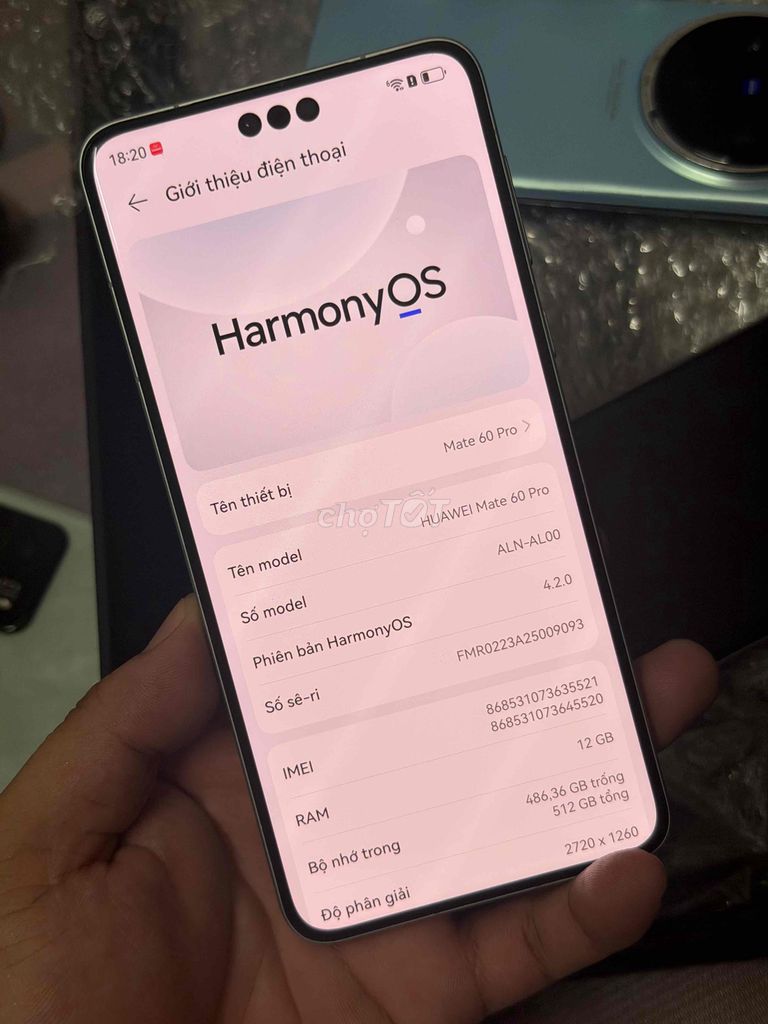 Huawei Mate 60 Pro 512GB Xám. Mua bán Điện thoại tại Quận Nam Từ Liêm Hà Nội được đăng bởi TẠP HÓA ĐIỆN THỌAI TÀU hình 1